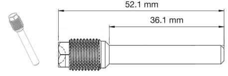 Sbs Brake pin front Ka/Su