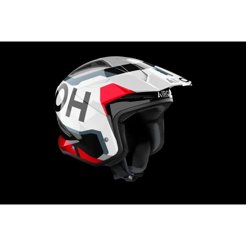 Airoh TRR II Jupiter hjelm rød blank