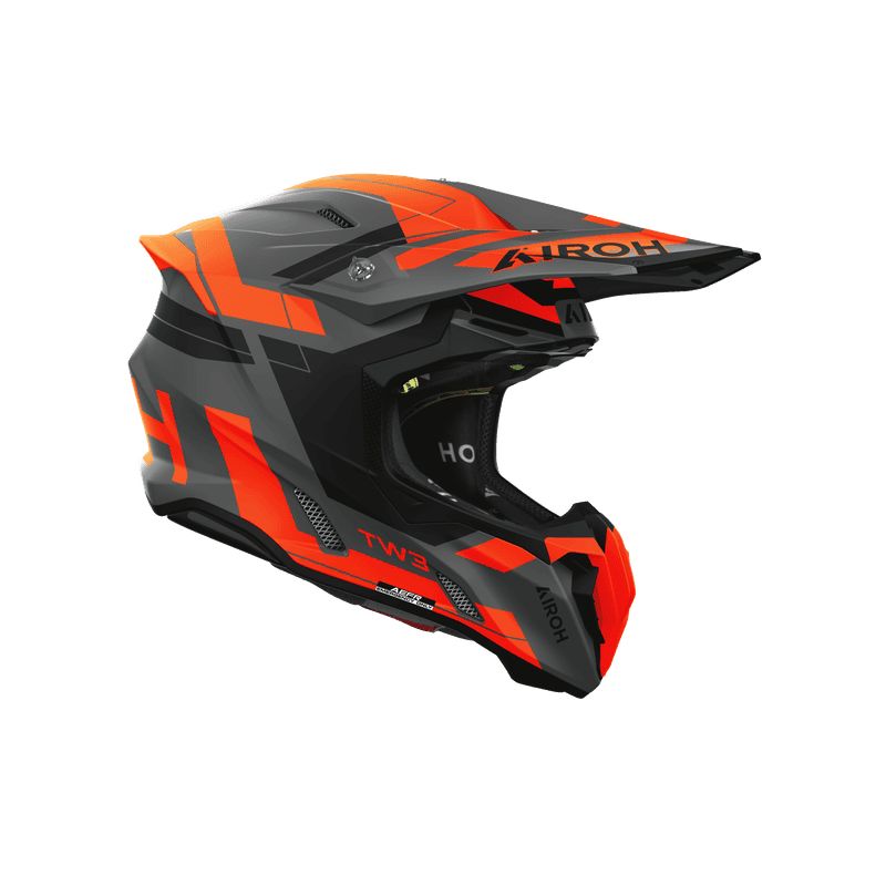 Airoh Twist 3 Dynasty hjelm oransje matt