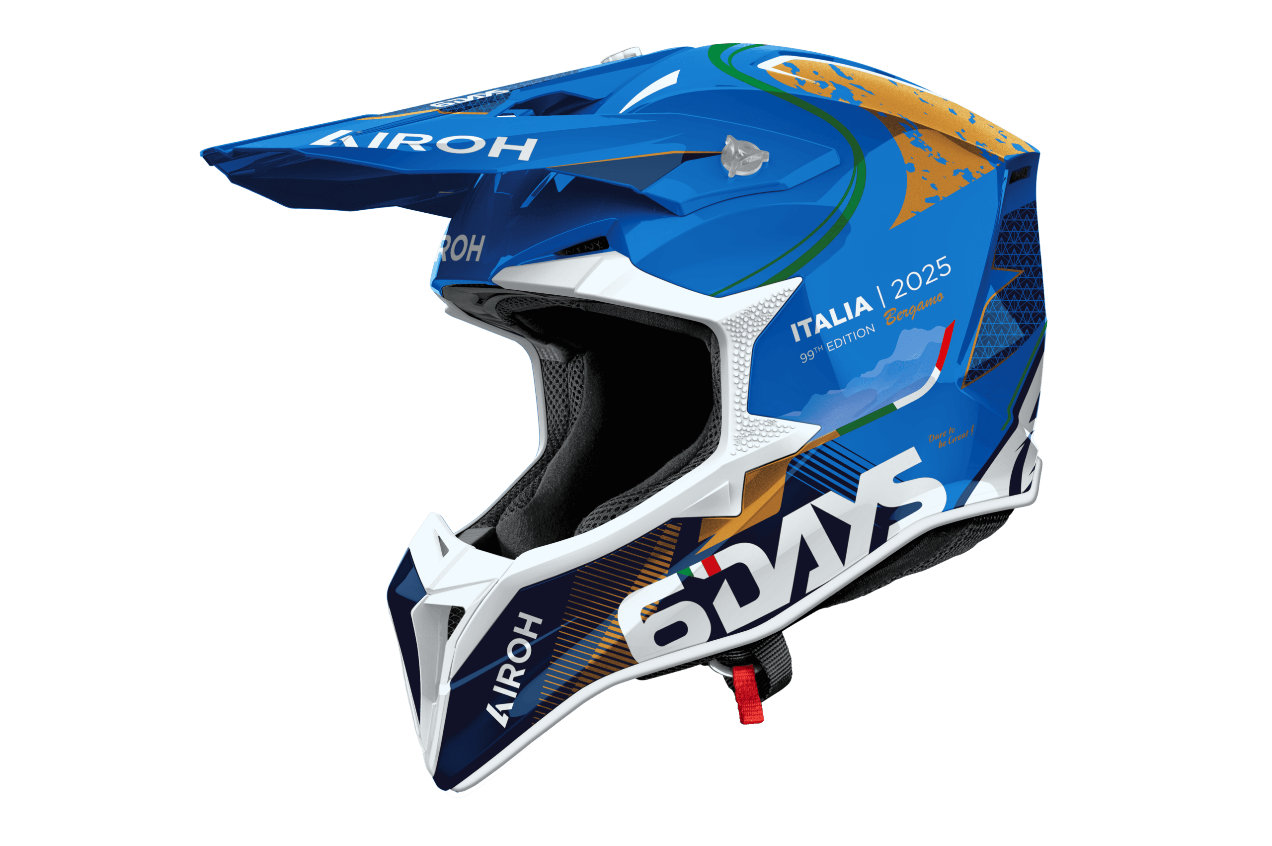 Airoh Wraaap 6DAYS Italy 2025 hjelm blank