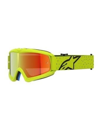 Alpinestars Goggle Vision Youth Vesta Yellow Fluo Black Mirror Red