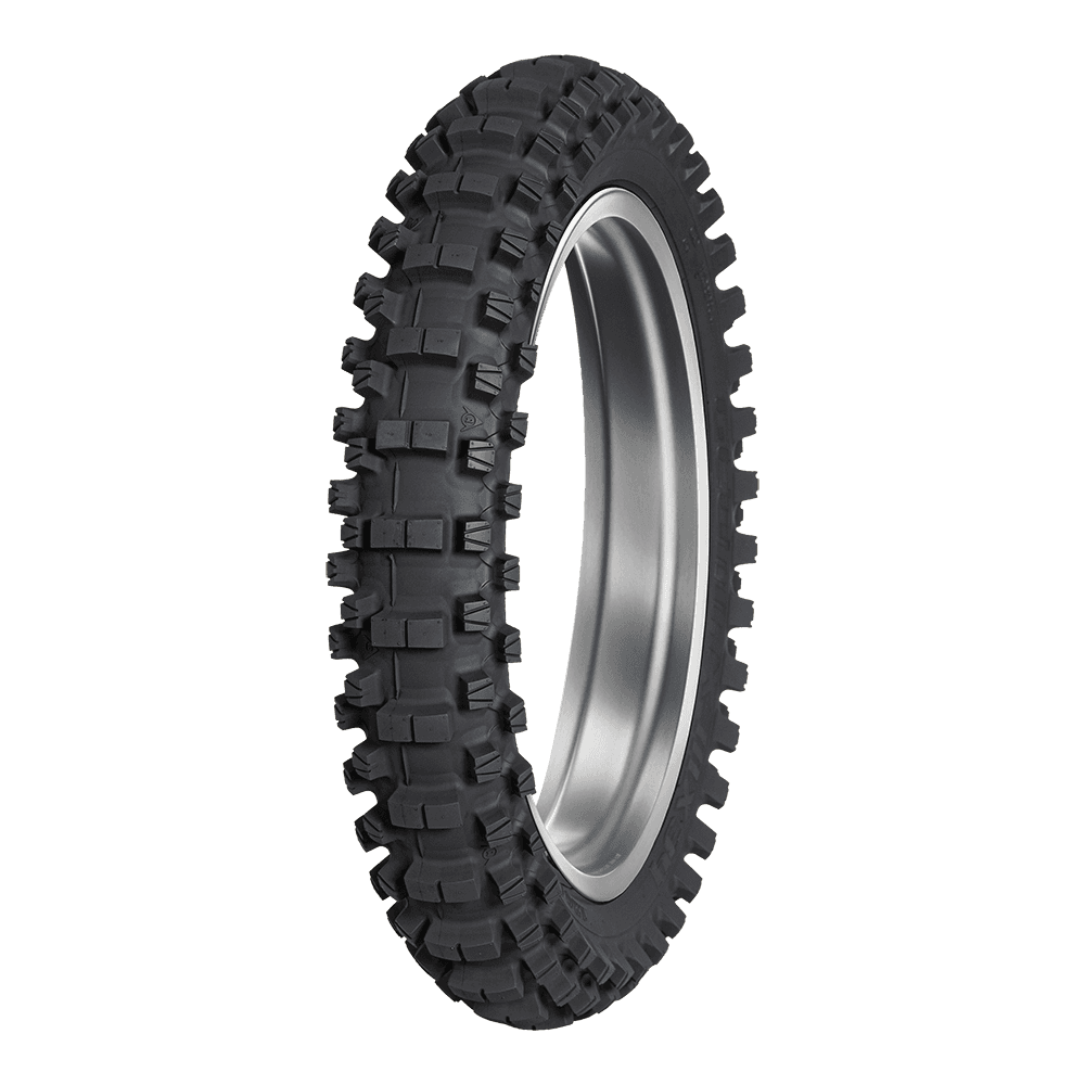 Dunlop Geomax MX34 bakdekk sett skrått forfra