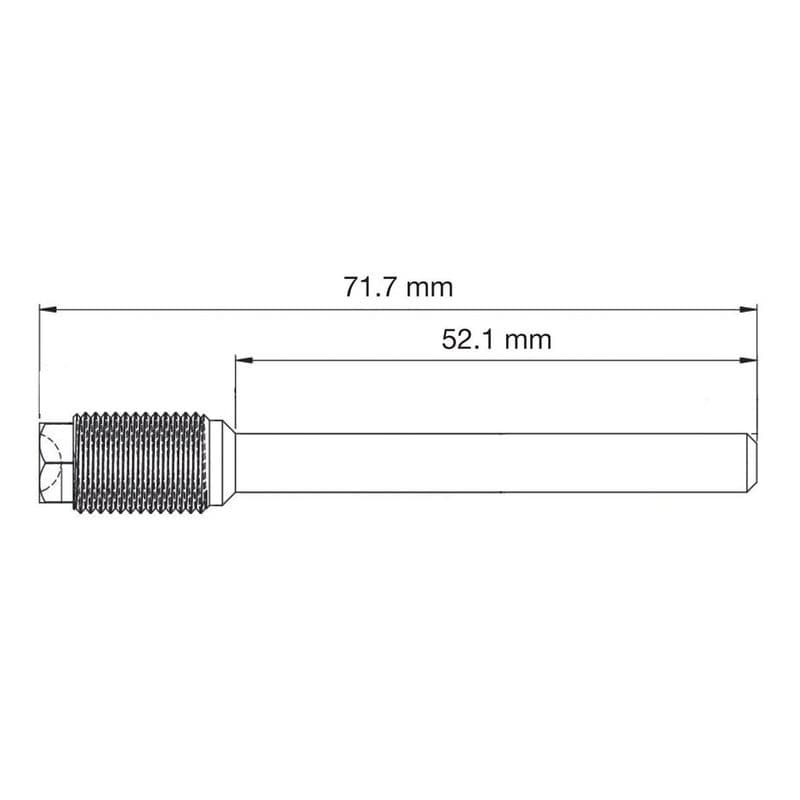 SBS 4505 Stainless Brake Pins — dimensjoner