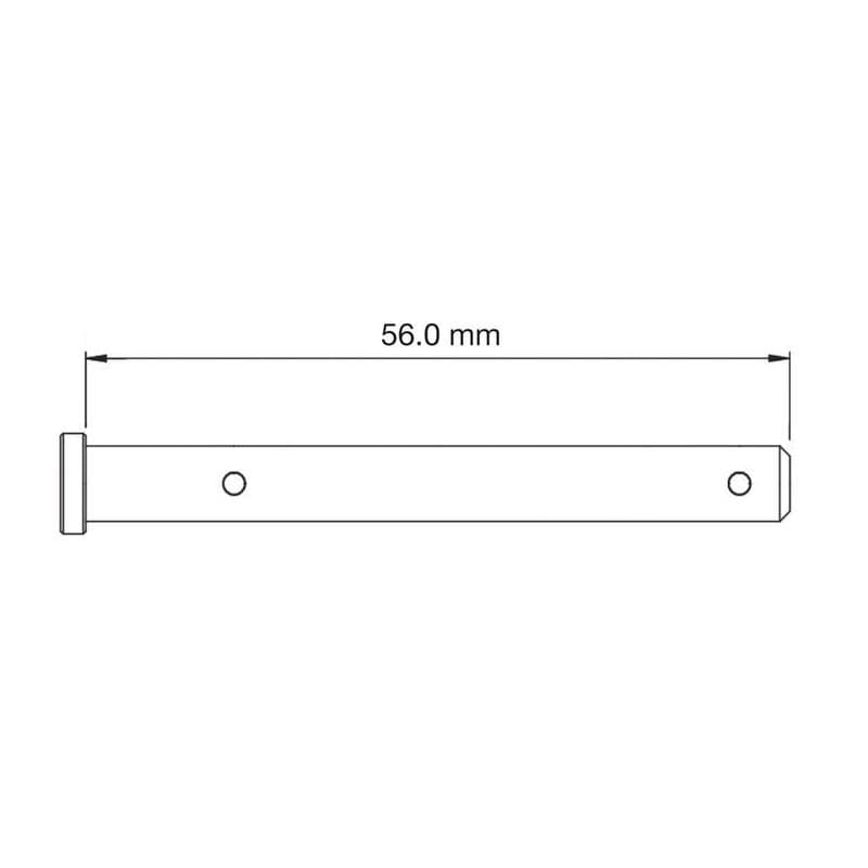 SBS 4507 Stainless Brake Pins — dimensjoner