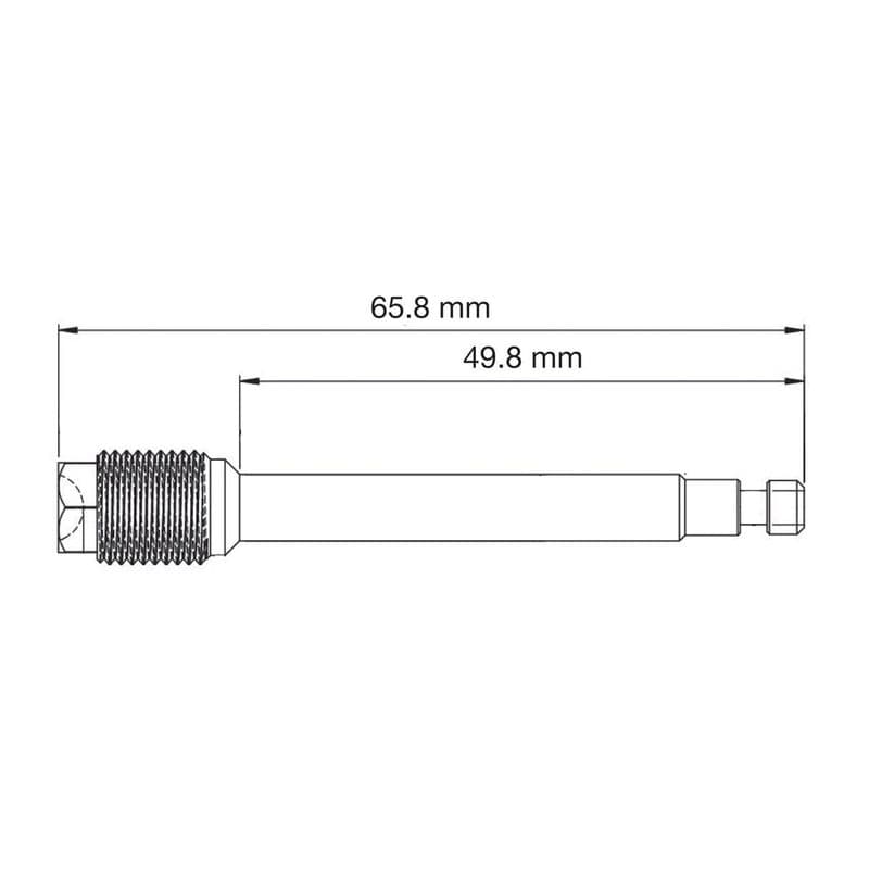 SBS 4508 Stainless Brake Pins — dimensjoner