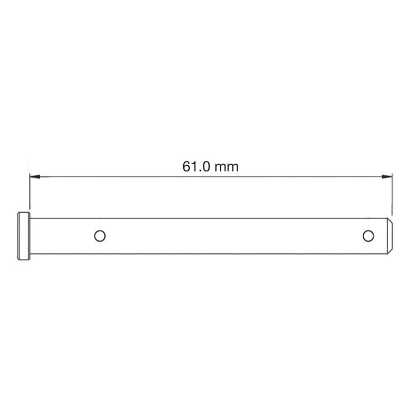 SBS 4510 Stainless Brake Pins — dimensjoner