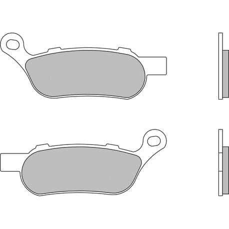Brembo Brakepads Sintered Rear Road 07HD07SP — bilde 1