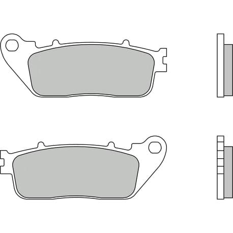 Brembo Brakepads Sintered Rear Road 07HO13SP — bilde 1