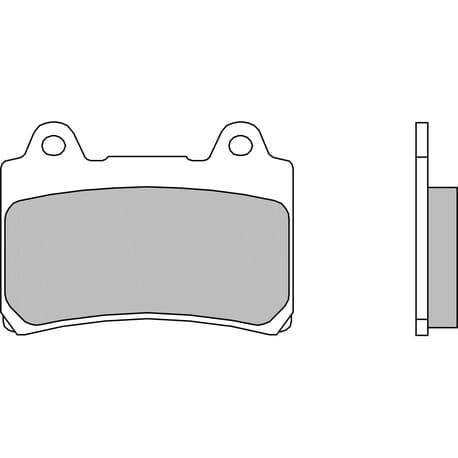 Brembo Brakepads Sintered Rear Road 07YA17SP — bilde 1