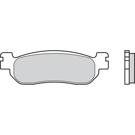 Brembo Brakepads Sintered Rear Road 07YA37SP — bilde 1