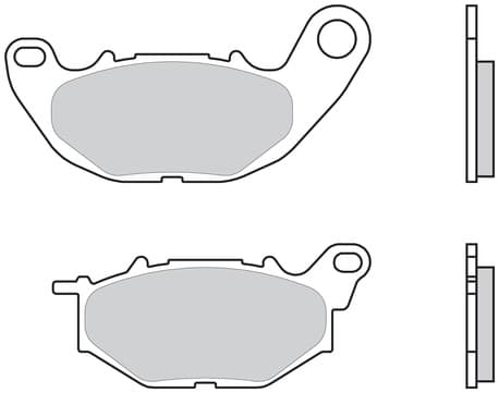Brembo Brakepads Sintered Front Road 07YA52SA — bilde 1