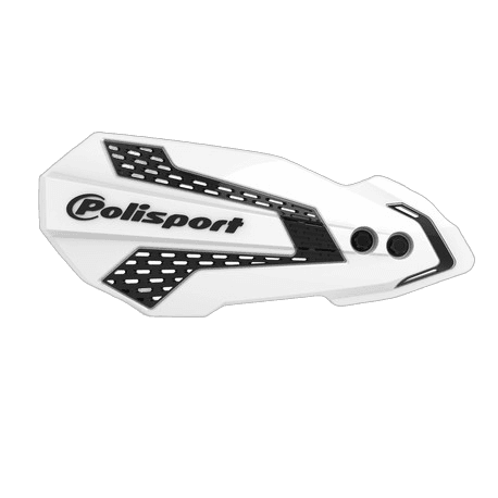 Polisport MX Flow håndbeskyttere Yamaha YZ/YZ-F/WR 2008+ Hvit/Sort