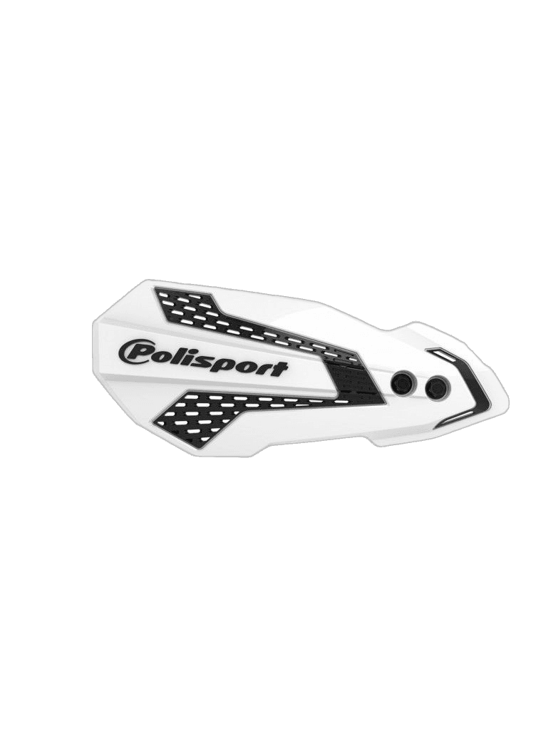 Polisport MX Flow håndbeskyttere Honda CR/CRF 2007+ Hvit/Sort