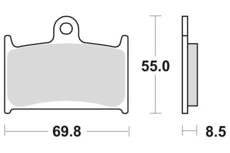 Sbs Brakepads Sintered