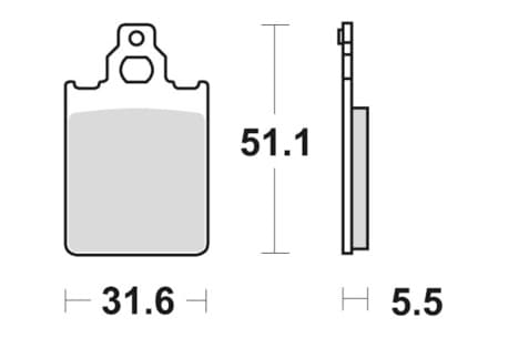 Sbs Brakepads Ceramic