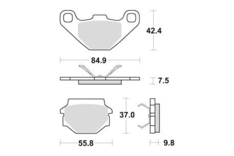 Sbs Brakepads Ceramic