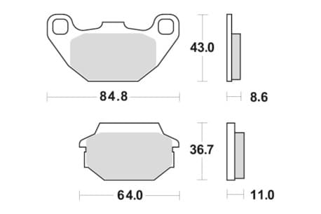 Sbs Brakepads Ceramic