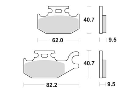 Sbs Brakepads Sintered Offroad