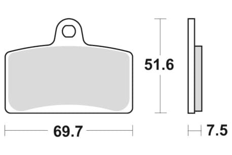 Sbs Brakepads Sintered