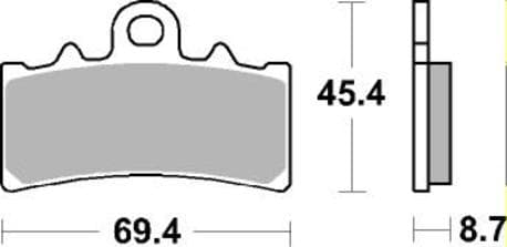Sbs Brakepads Ceramic