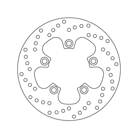 Brembo Serie Oro brakedisc 68B40744 — bilde 1
