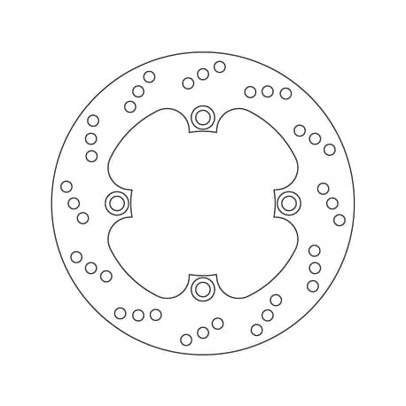 Brembo Serie Oro brakedisc 68B40749 — bilde 1