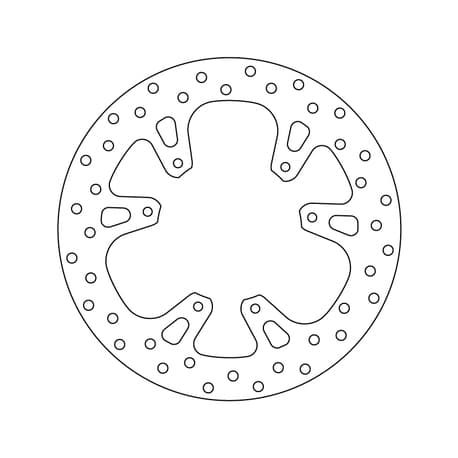 Brembo Serie Oro brakedisc 68B40796 — bilde 1