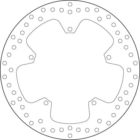 Brembo Serie Oro brakedisc 68B407M9 — bilde 1
