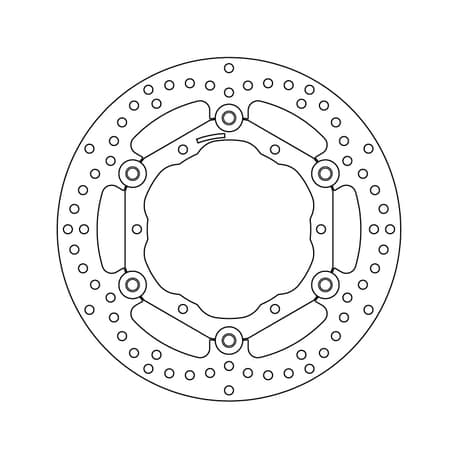 Brembo Serie Oro brakedisc floating 78B40813 — bilde 1