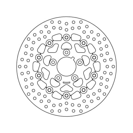Brembo Serie Oro brakedisc floating 78B40822 — bilde 1