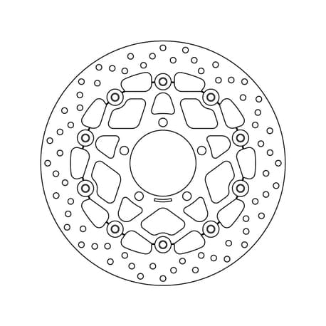 Brembo Serie Oro brakedisc floating 78B40840 — bilde 1