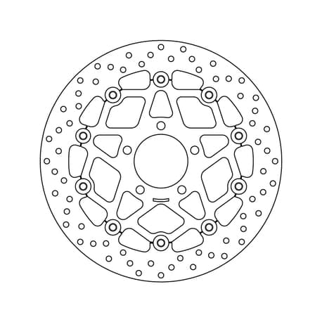 Brembo Serie Oro brakedisc floating 78B40865 — bilde 1