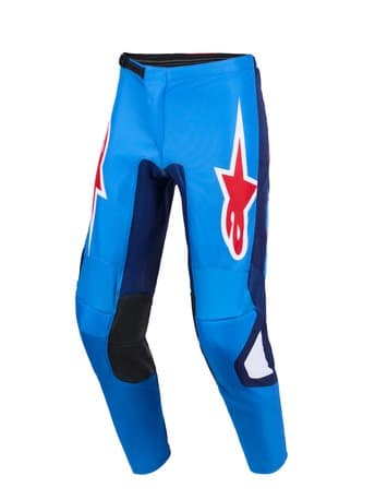 Alpinestars Fluid Grid crossbukse Blå/Rød