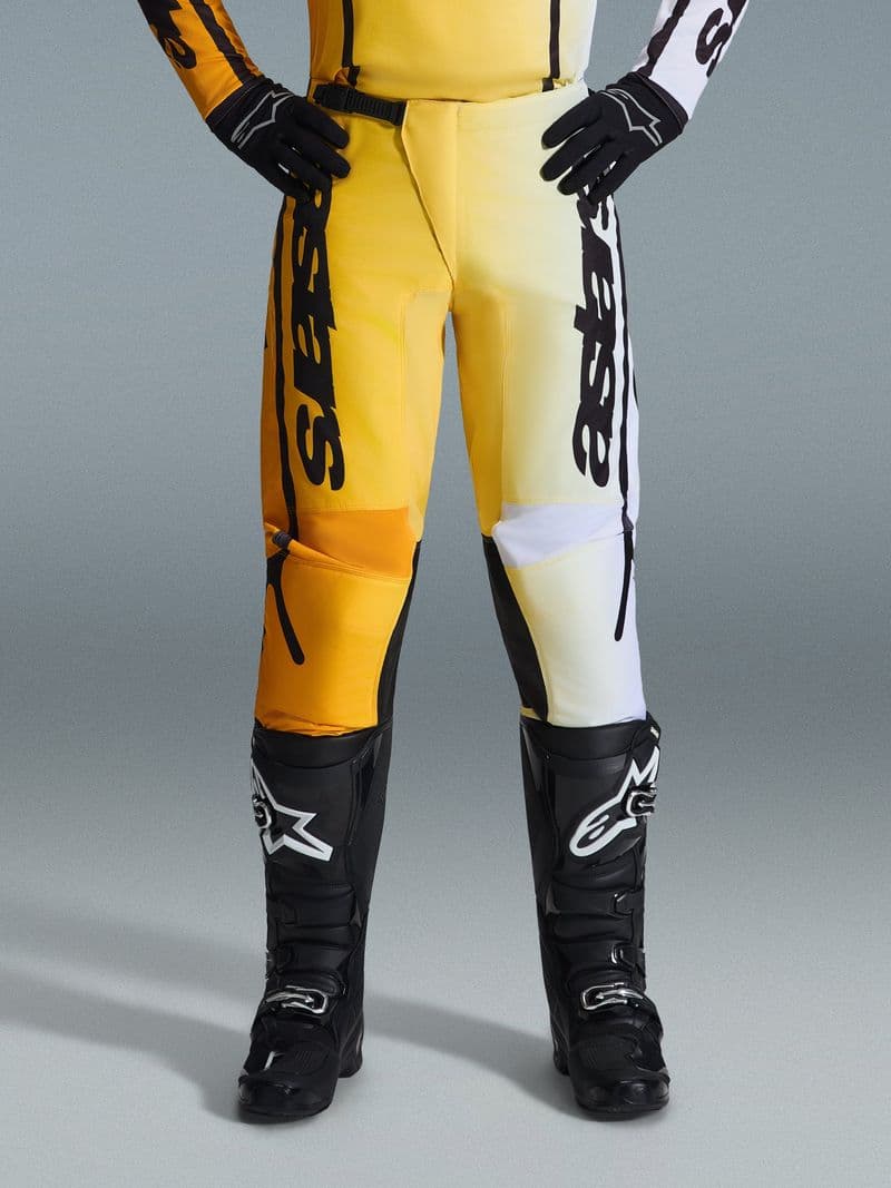 Alpinestars Fluid Apex crossbukse Gul/Svart