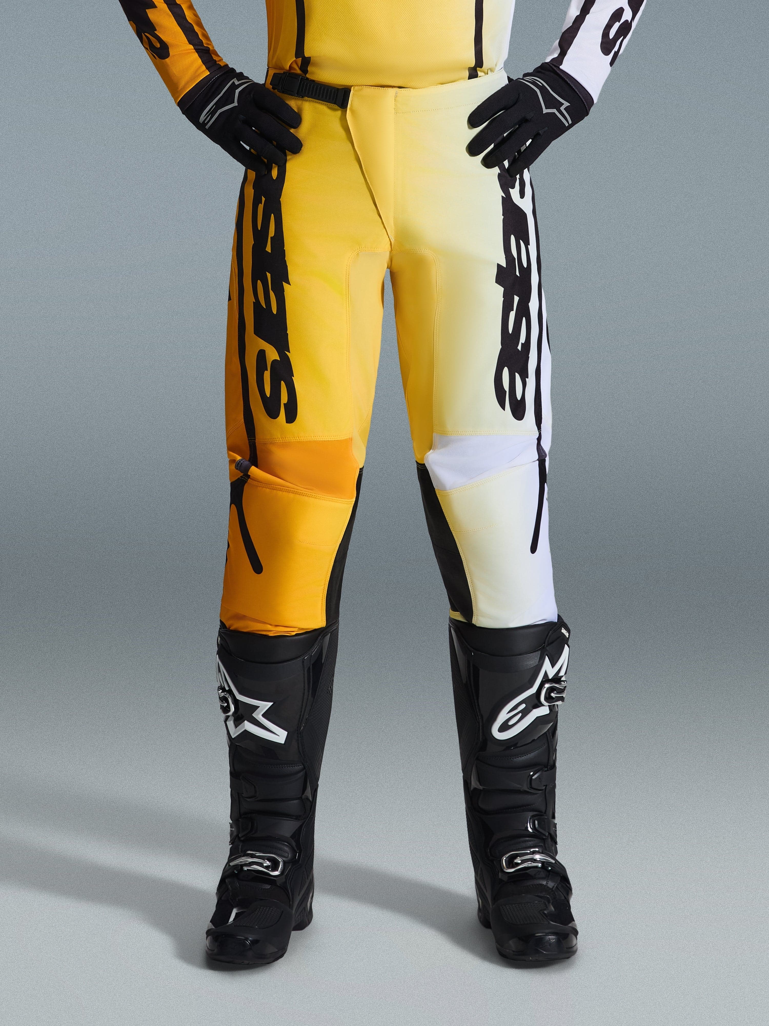 Alpinestars Fluid Apex crossbukse Gul/Svart