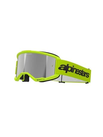 Alpinestars Goggle Vision 3 WORDMARK YELLOW FLUO Mirror SILVER