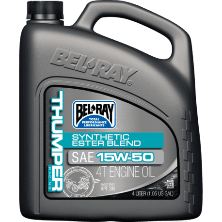 Bel-Ray Thumper Racing Synthetic Ester Blend 4T 15W-50 4L