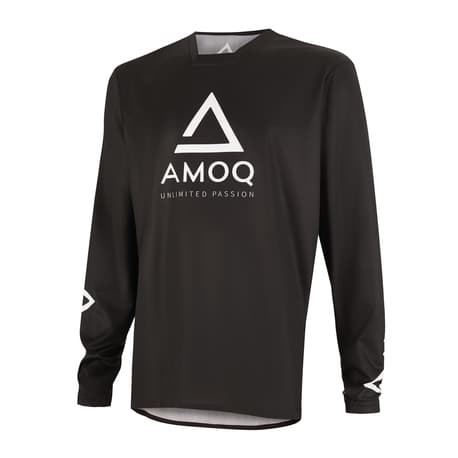 AMOQ Ascent Comp crosstrøye Svart/Hvit
