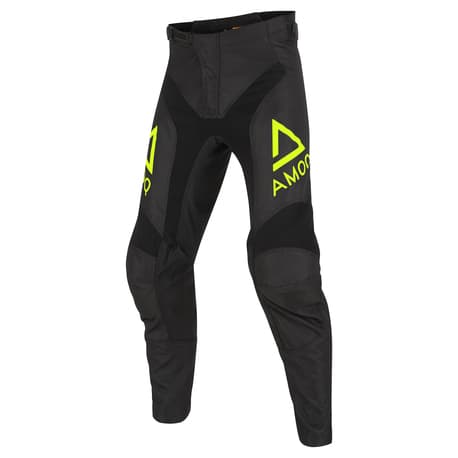AMOQ Ascent V2 crossbukse Svart/Neongul