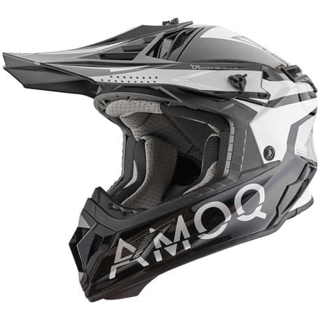 AMOQ Friction Mips hjelm sort/grå