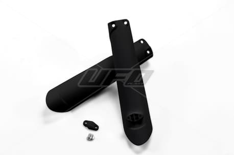 UFO Fork Slider Protector KTM 125-525 SX/SXF 15-22 Svart
