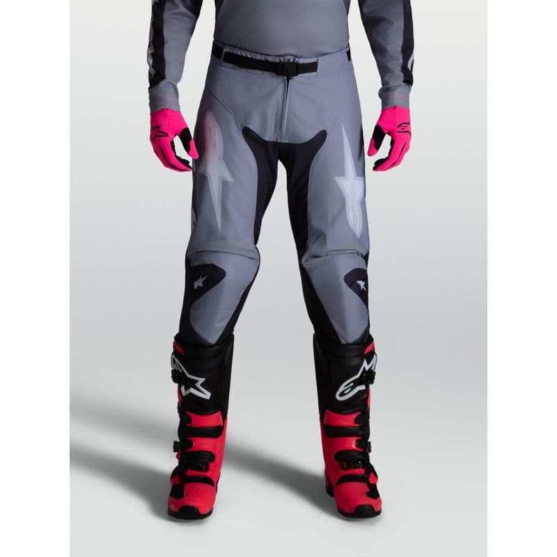 Alpinestars Racer Amber crossbukse Grå/Lilla - bilde 1