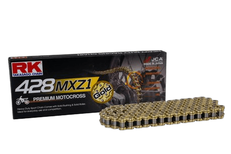 RK GB428MXZ1 Offroad/Street chain Gold +CL (Connect.link)