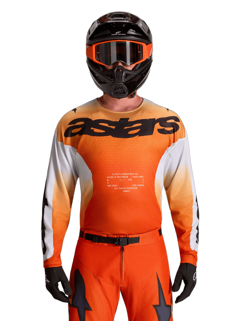 Alpinestars Racer Amber crosstrøye Rød/Lilla/Sort - bilde 1