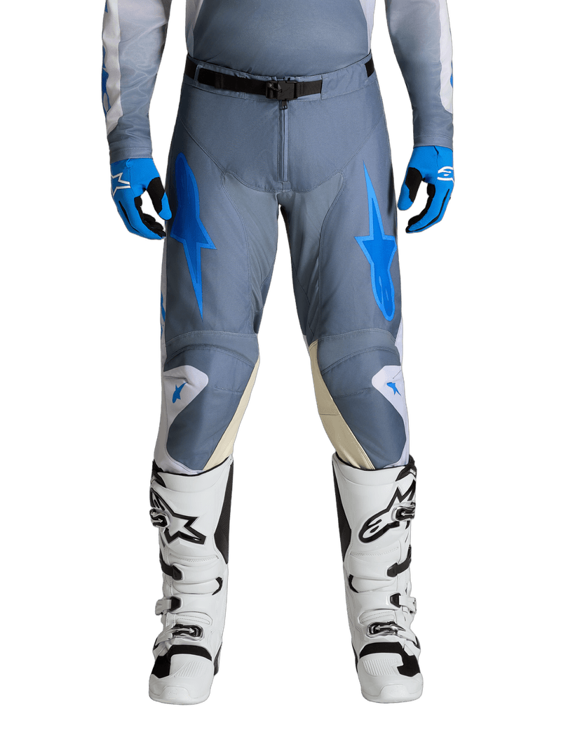 Alpinestars Racer Amber crossbukse Grå/Lilla/UCLA-blå - bilde 1