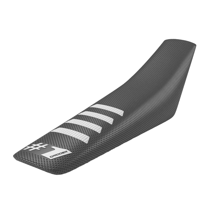 ONEGRIPPER RIBBED setetrekk Mørkegrå/Hvit
