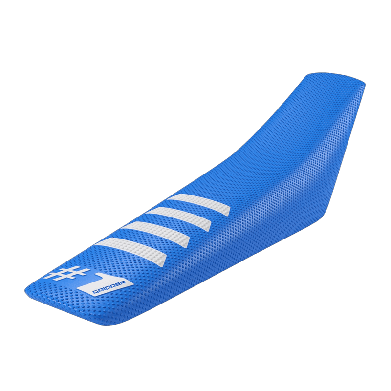 ONEGRIPPER RIBBED setetrekk Lyseblå/Hvit