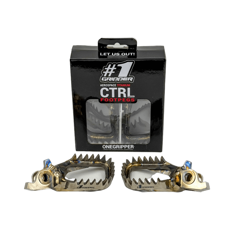ONEGRIPPER CTRL titan fotpinner Honda, 5 mm ned og 5 mm bak