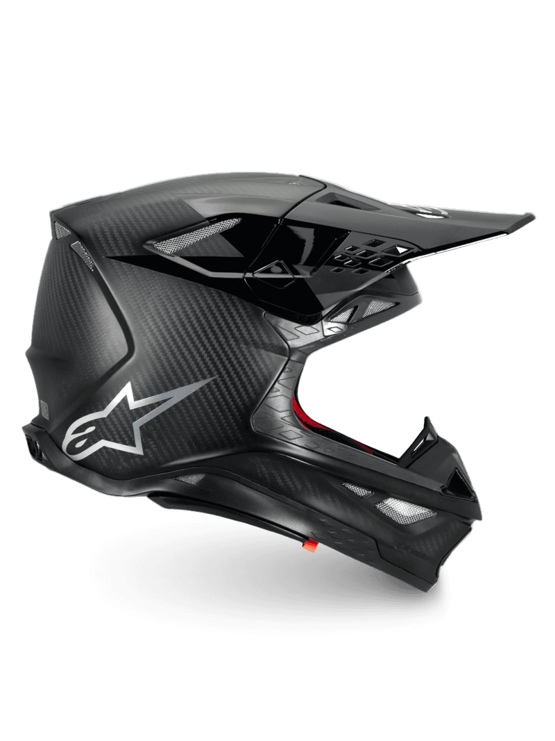 Alpinestars Supertech M10 Fame hjelm svart karbon