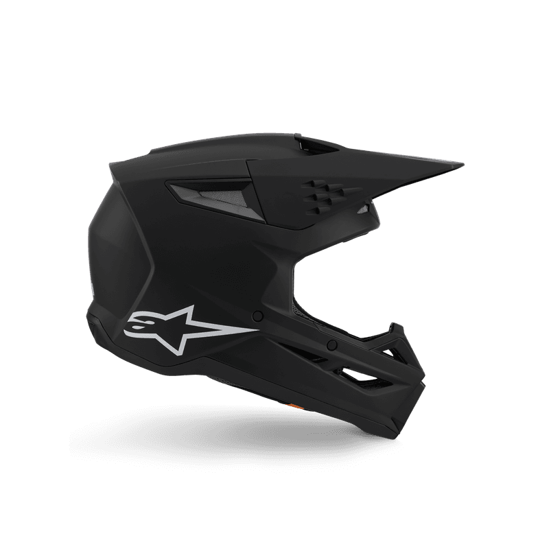 Alpinestars S-M3 Solid hjelm svart matt